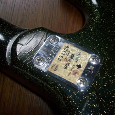 Magnatone Starstream X-5 Zephyr 1964 - 1966 - Black Sparkle image 10