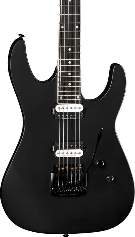 Dean MD24 Select Kahler Electric Guitar, Ebony Fingerboard, Black Satin image 1