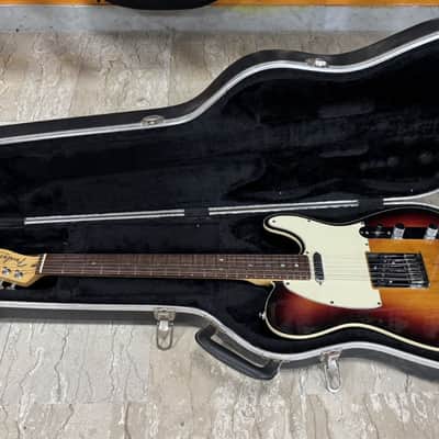 Fender Telecaster American Deluxe Electric guitar made in the USA – Sunburst – 2002 ... image 1