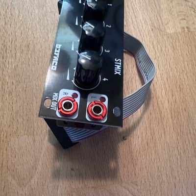 Befaco STMIX 1U Eurorack Factory built original owner stereo mixer black panel image 2