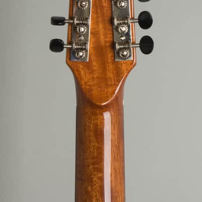 Circle Strings  A-1 10 String Acoustic Flat Top Guitar (2018), ser. #119, original molded white plastic hard shell case. image 6