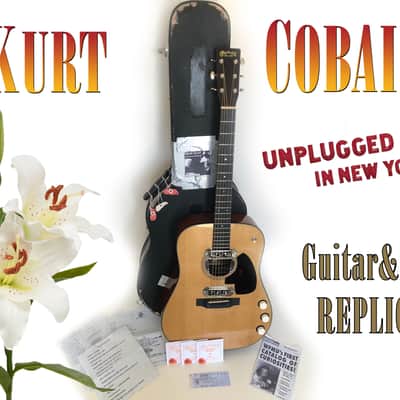 Kurt Cobain MTV Unplugged Guitar & Case Replicas image 1