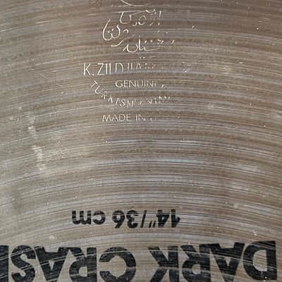 14” K Zildjian Dark Crash (IAK) image 2