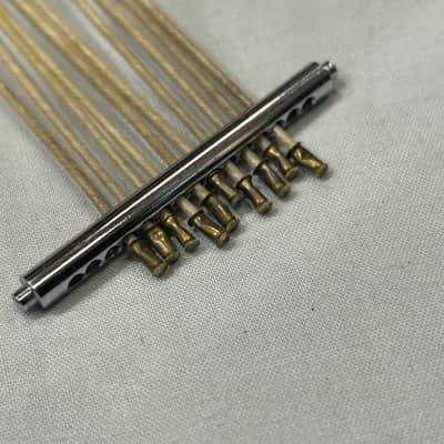 Ludwig Super Sensitive 10 Strand Gut Snares (TDG-U-296) 30's?? - chrome image 5