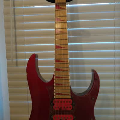 Vintage Ibanez RG770DX 1991 Ruby Red image 3