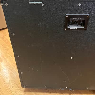 Marshall 1960A Lead 300-Watt 4x12" Angled Guitar Speaker Cabinet 1998 - Present - Black image 12