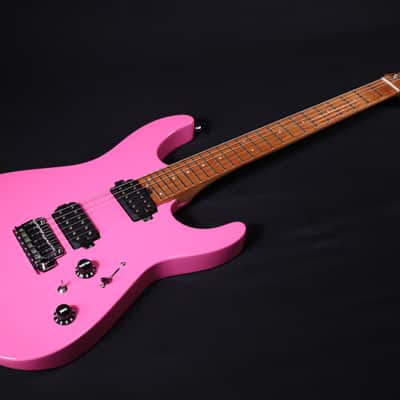 MINT Charvel Pro-Mod DK24 HH 2PT CM, Caramelized Maple Fingerboard, Bubblegum Pink 378 image 5