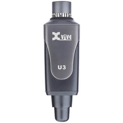 Xvive U3 Digital Plug On Wireless Microphone System, Black image 3