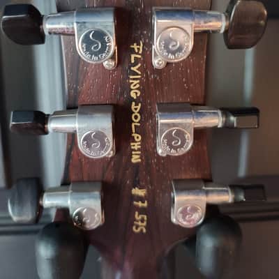SALE - Nik Huber Limited Edition Flying Dolphin 2007 - #14 of 25 BRAZILIAN ROSEWOOD NECK image 17