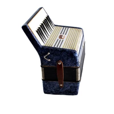 Rare, Vintage, Quality, Romanian Piano Accordion Timis Acord - 24 bass + Original Hard Case & Shoulder Straps image 8
