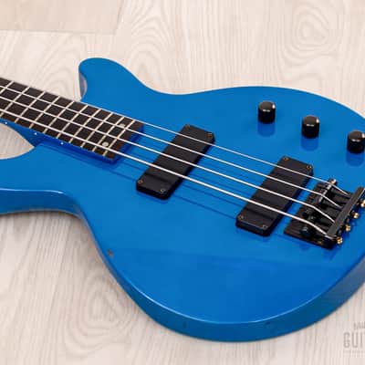 1990s Edwards by ESP Luna Sea J Signature E-J-78TV Aqua Blue w/ Case, Japan image 10