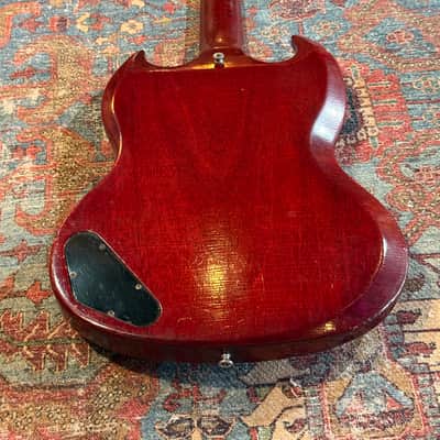 Early 1965 Gibson SG Junior - Cherry - Wide Nut image 11
