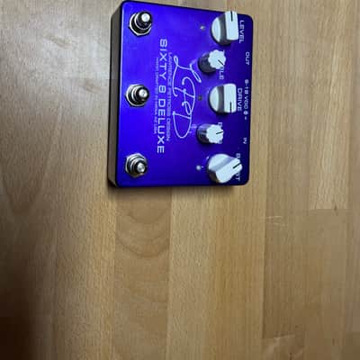 Lawrence Petross Design (LPD) Sixty 8 Deluxe Overdrive with Independent Boost 2018 - Purple image 1