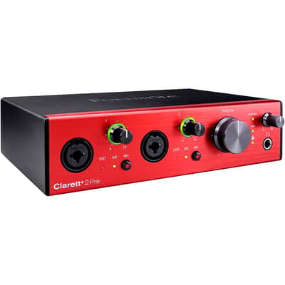 Focusrite Clarett+ 2Pre USB Audio Interface Regular image 3