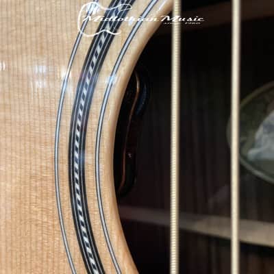 Larrivee OM-44-R - Acoustic/Electric Guitar Rosewood & Bear Claw Spruce Top w/Element VTC Pickup & Case (136642) image 11