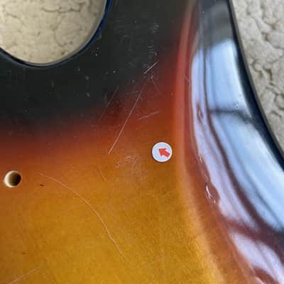 Sunburst Electric Bass Guitar Body DIY Project image 4