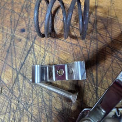 Vintage RARE 1963 Danelectro Whammy Vibrato Bar Bridge Assembly Model 4011 4021 A2V B3V C3V Guitars Luthier Parts image 4