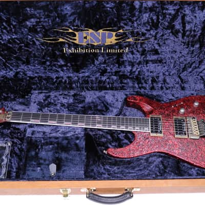 ESP M-II Exhibition Japan Custom Shop Guitar in Scab Finish image 17