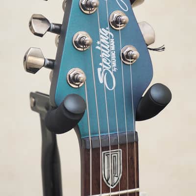 Sterling By Music Man Majesty MAJ100 Electric Guitar Arctic Dream - W/Setup image 5