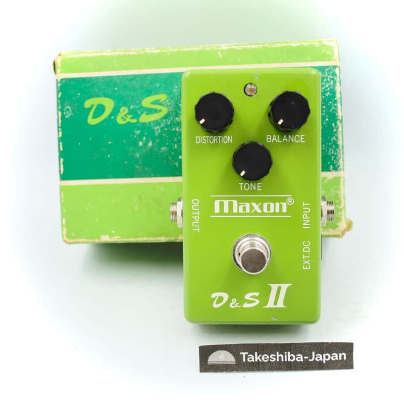 Maxon D&S Ⅱ Distortion & Sustainer With Original Box Made in