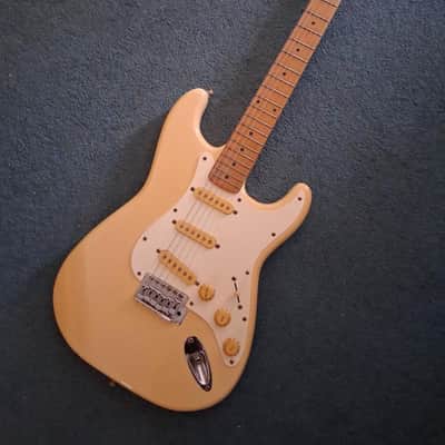 1994 Squier Stratocaster Bullet Series Vintage "Natural Cream Patina" image 14