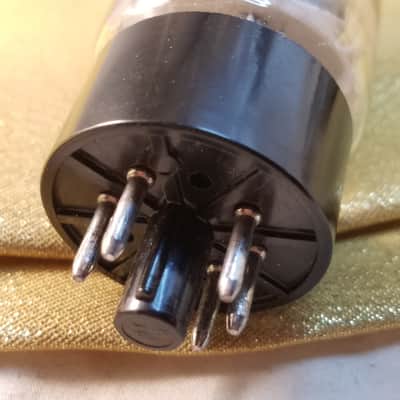 Sylvania etc. 8417 AT1000 TESTED Vacuum Tube early side and top getter hi-fi beam power pentode 1963-1965 image 4