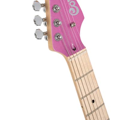 Cort G Series 250 Spectrum Double Cutaway Electric Guitar - Metallic Purple image 4