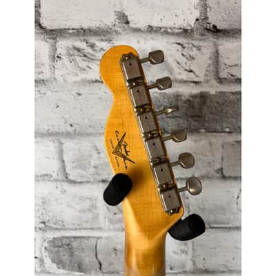 Fender Custom Shop  Limited Edition Nocaster Thinline Relic, 1-Piece Quartersawn Maple Neck, Aged 2-Color Sunburst image 9