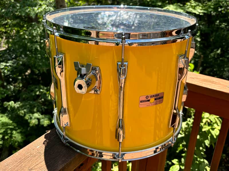 Vintage Yamaha TT-915RA 1983 15" x 13" tom in Mellow Yellow image 1