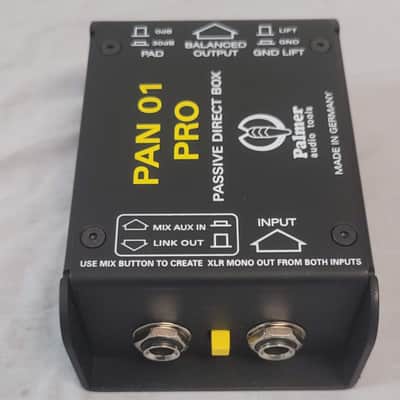 Palmer PAN 01 Pro Direct Box 2010s - Black image 4