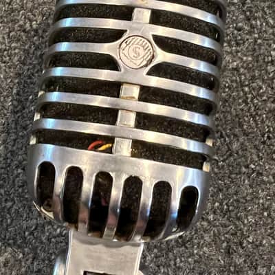 Shure 55S Unidyne Microphone Vintage 1960 Aluminum Pat Pending image 8