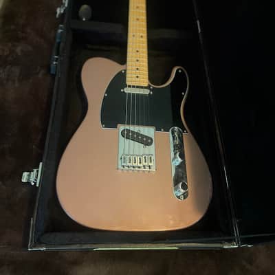 Fender Ltd Ed. Mexican telecaster- Burgandy Mist- with Dimarzio pickups and locking hardshell case image 1