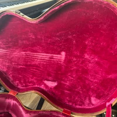 Gibson vintage 50's Lufton case for ES-150, J-200. ES-300,ES-175 case 1950s - brown image 11