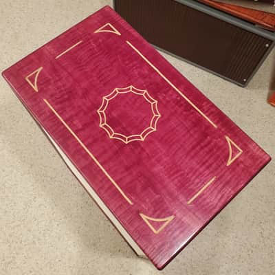 KW Cabs SIG-2 - Pomegranate AAAA Figured Maple 2x12 Guitar Speaker Cabinet image 11