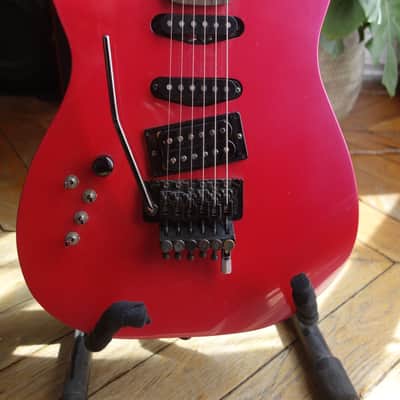 Left-handed Kramer Pacer Custom 1987 Flip Top Red image 2