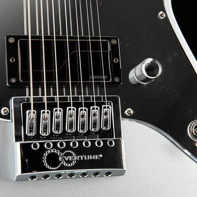 Used ESP Custom Shop Ken Susi M-II 7 String Prototype Silver Metallic image 8