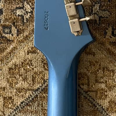 Used 2020 Gibson Custom Limited Edition '64 Trini Lopez Std VOS, Pelham Blue w/ Hard case image 12
