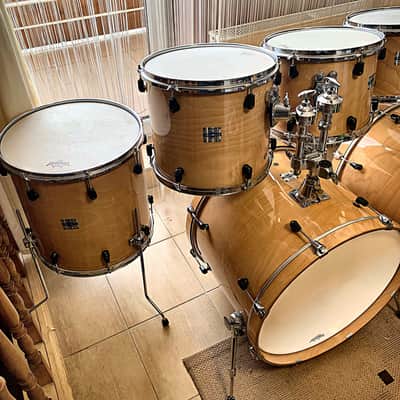 HUGE KIT! Yamaha Stage Custom Advantage Nouveau shellkit - Natural image 2