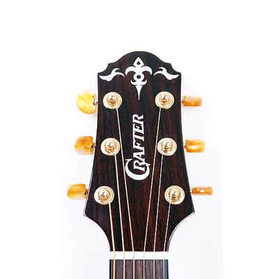 Crafter KGAE-45 SR Premium GA Cutaway Top Back Solid L.R. Baggs Pickup Preamp EQ image 4