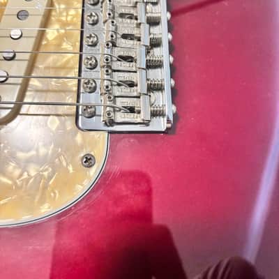Fender American Stratocaster (Partscaster) 2000s - Bordeaux Metallic image 6