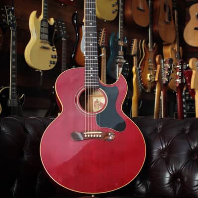 Gibson Starburst Studio centennial 1994  - Cherry red image 1