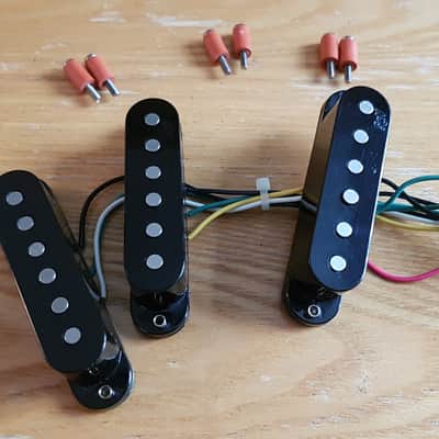 Fender Samarium Cobalt Noiseless (SCN) Stratocaster Pickups 2005 Black image 1