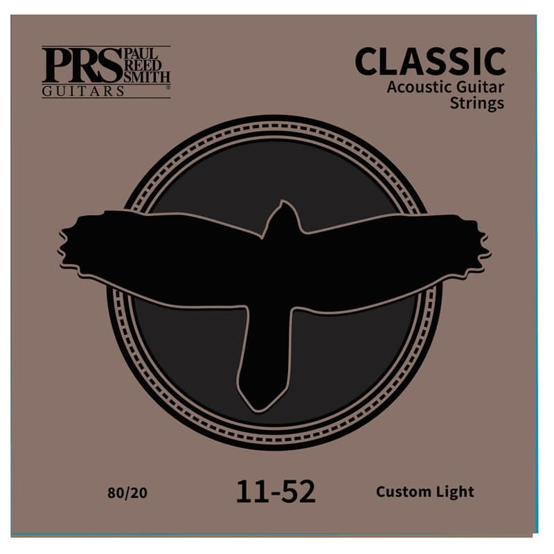 PRS Classic 80/20 Acoustic Guitar Strings - Custom Light (.011 - .052) image 1