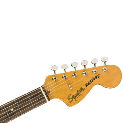 Squier Classic Vibe '60s Mustang Electric Guitar, Indian Laurel Fingerboard, Sonic Blue, 0374080572 image 5
