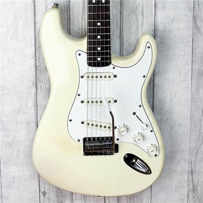 Fender Mexican Standard Strat White Rosewood, Second-Hand image 1