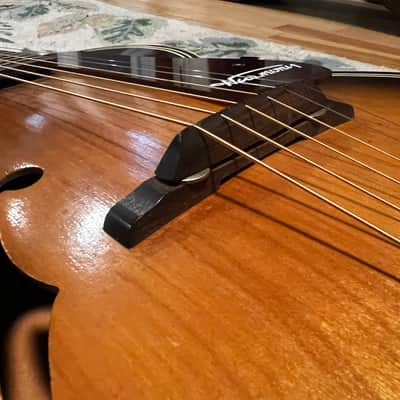 Harmony H1213 Archtone 1950 - 1971 - Light Brown Sunburst image 8