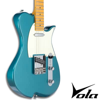 Vola Guitars Vasti MC Ocean Turquoise Metallic image 2