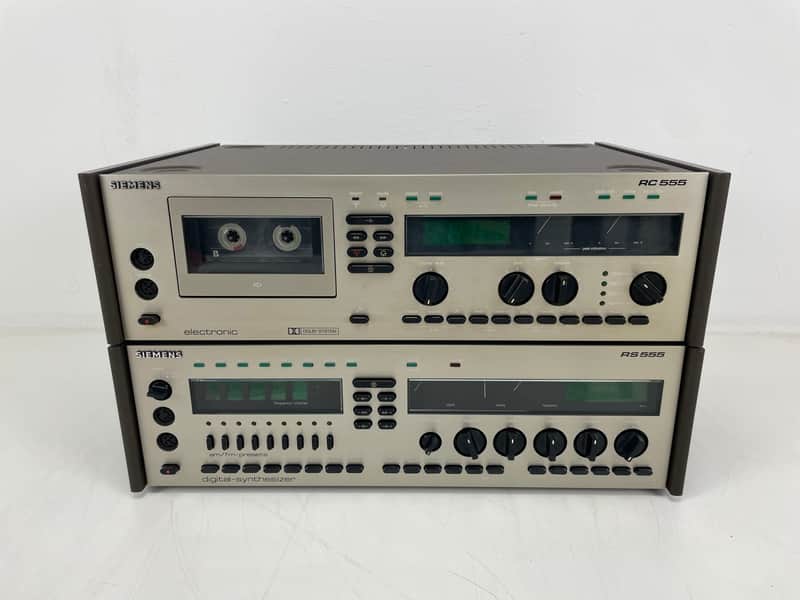 Siemens - RS555/RC555 - Digital syntheziser (FM/AM Receiver) / Electronic (Tape deck) image 1
