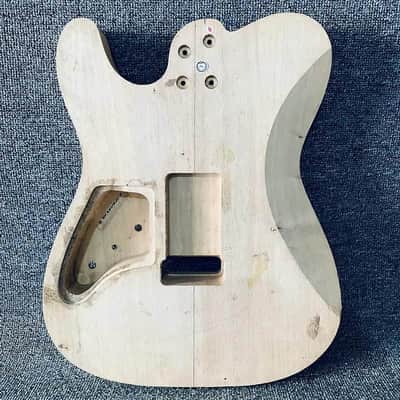 Unfinished Basswood HSS Guitar Telecaster Tele Style Body image 4