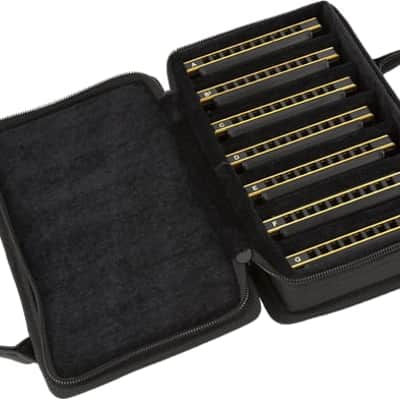 FENDER - Blues DeVille Harmonica Pack of 7 with Case - 0990702049 image 2